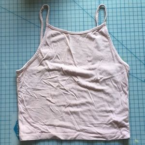 Semi crop top, tank top